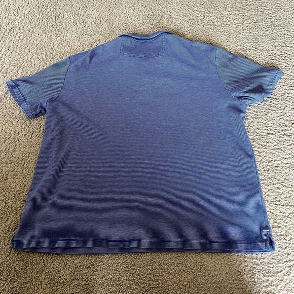 Tommy Bahama New York Giants NFL Polo Dress Shirt Men’s Size‎ 2XL Blue - Picture 4 of 6